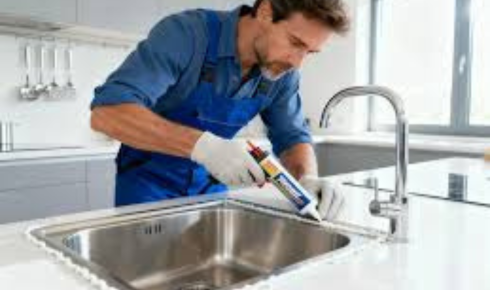 What benefit is there in keeping plumber contact details visible near the main valve location