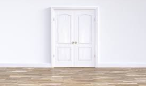 Why is it helpful to think about how a floor will look next to skirting boards and door frames